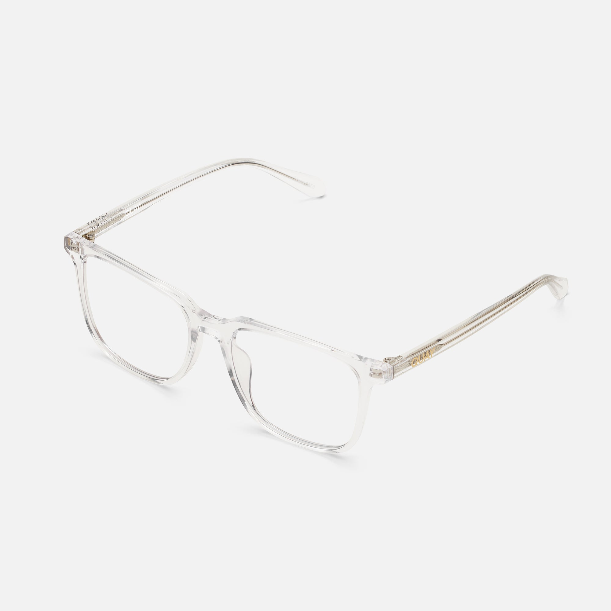 ALGORITHM OVERSIZED RX Rectangular Prescription Glasses | Quay Australia