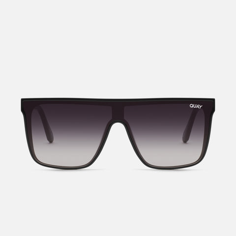NIGHTFALL Flat Top Shield Sunglasses | Quay Australia